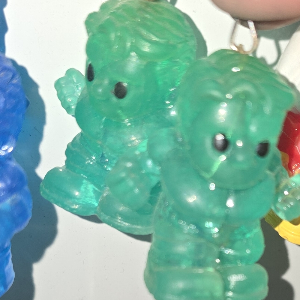 Only 2 made Ooshies Pencil Topper Blind Capsule keychain DC Hulk